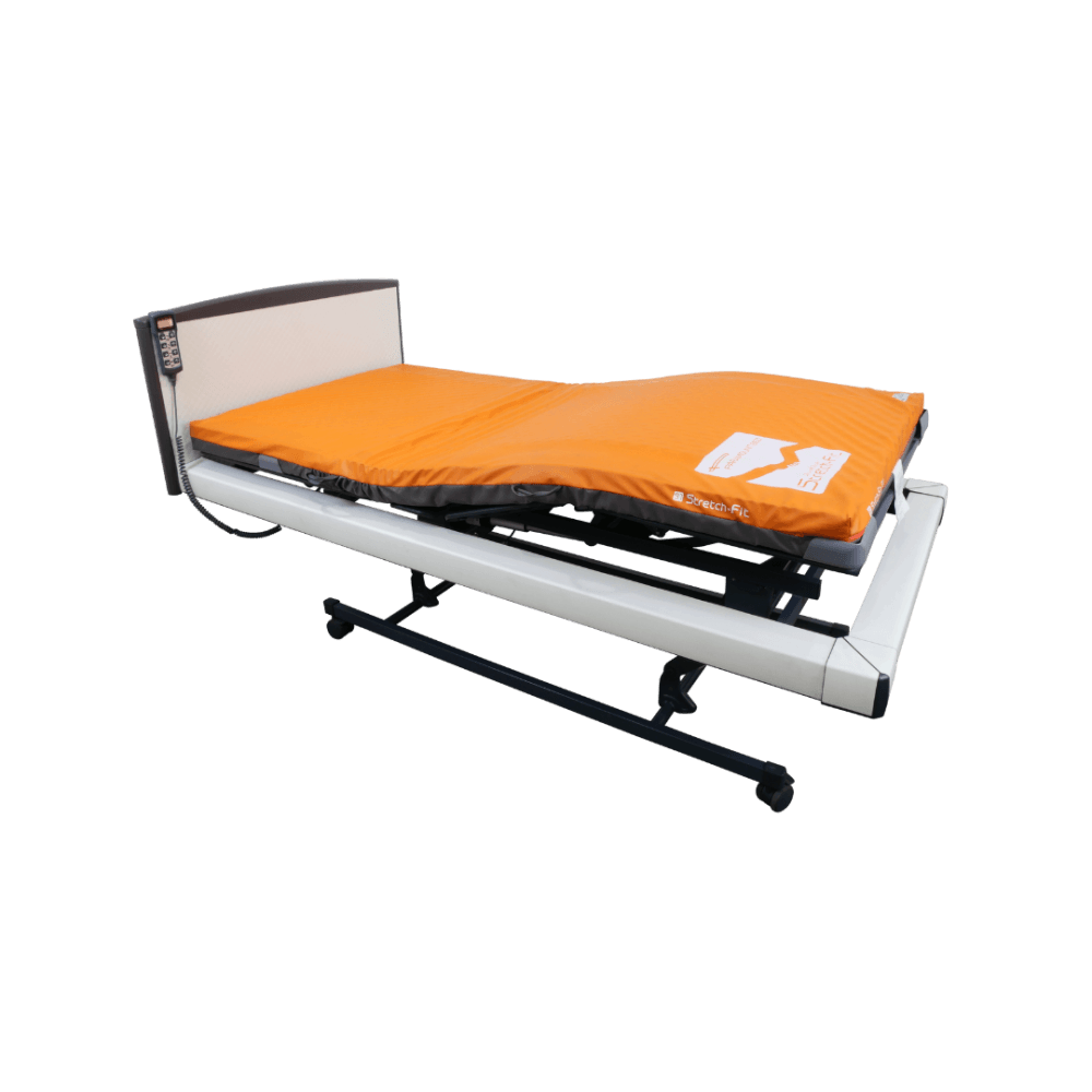 เตียงผู้ป่วยไฟฟ้า PARAMOUNT BED รุ่น Intime 1000 สีขาว พร้อมที่นอน รุ่น STRETCH FIT_2